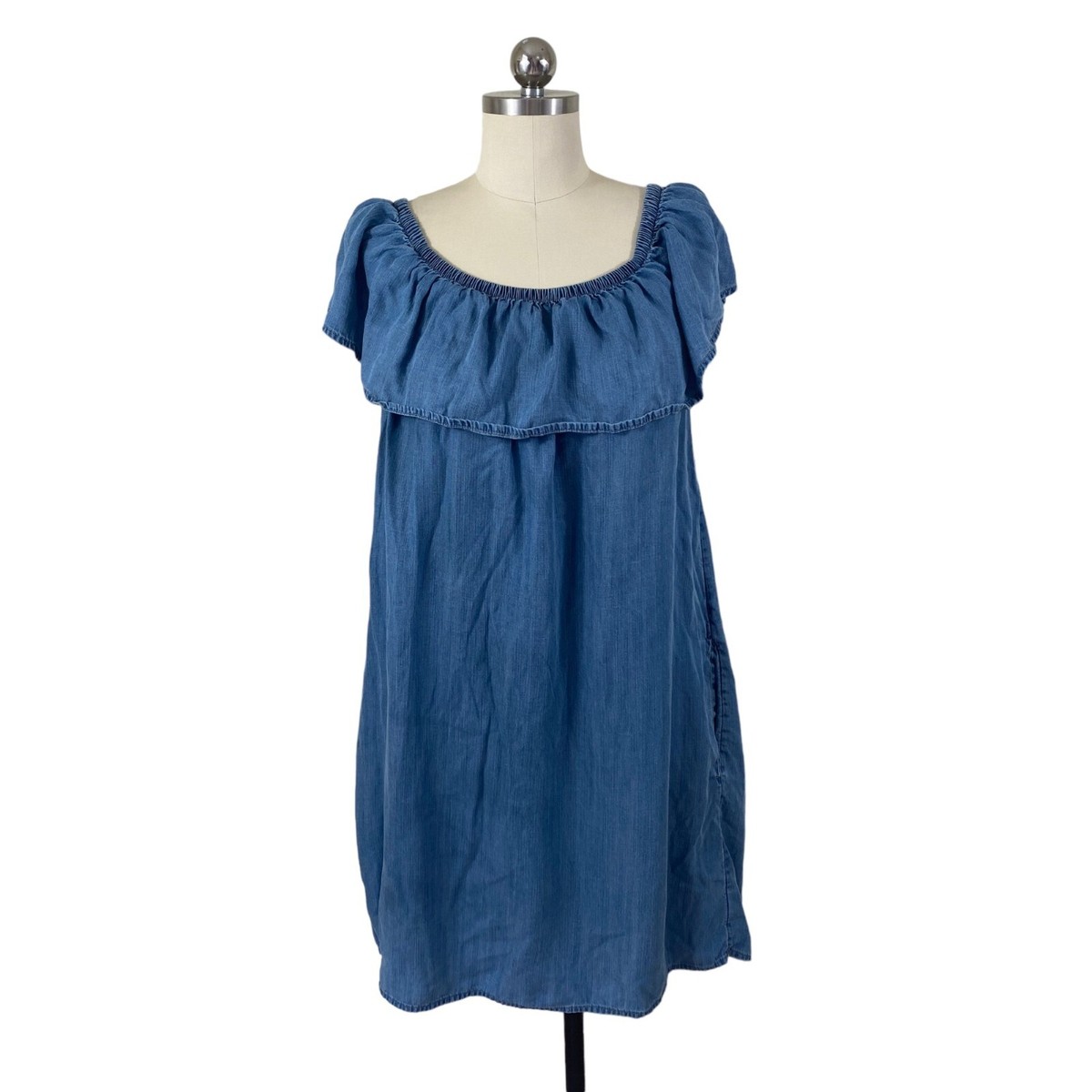american eagle dress blue American Eagle Blue Cami Midi Dress Aerie At The Barre Midi Dress