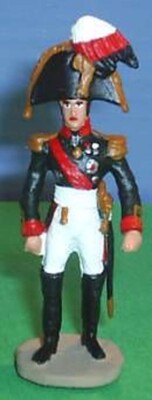 TOY SOLDIERS TIN NAPOLEONIC RUSSIAN EMPEROR CZAR ALEXANDER 54 MM