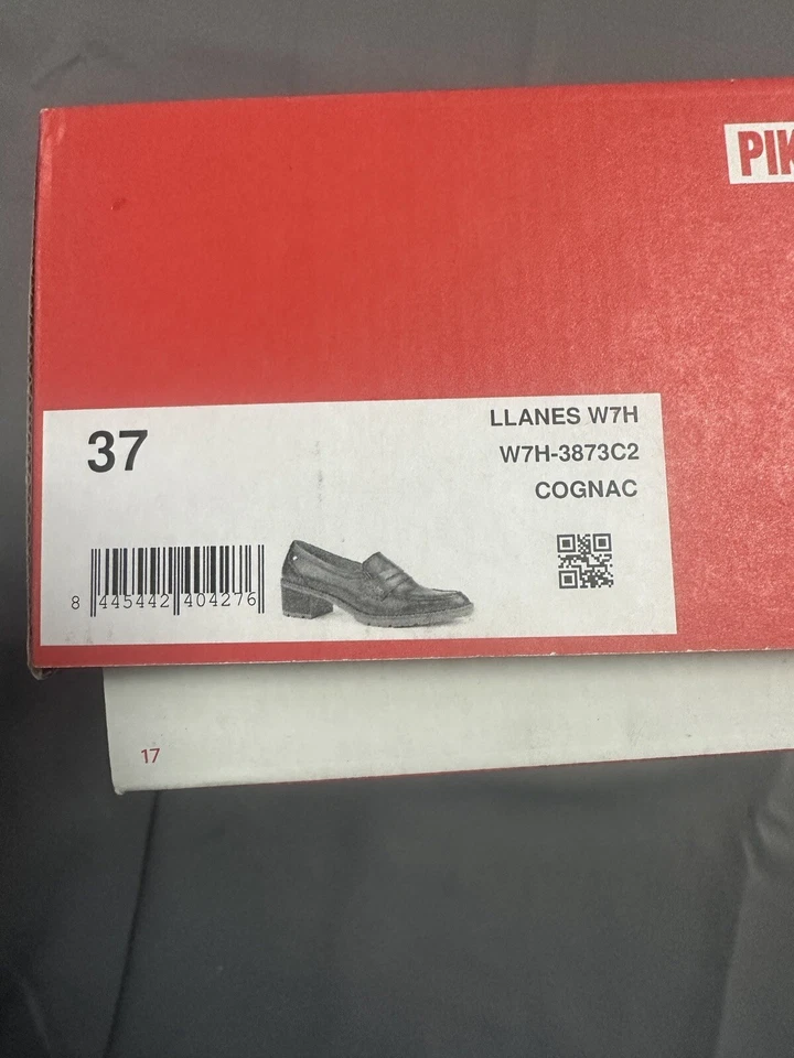 Nuevos mocasines mixtos para mujer PIKOLINOS 'Llanes' con tacón coñac - EU37 (US 6-6,5) Foto 2 de 4