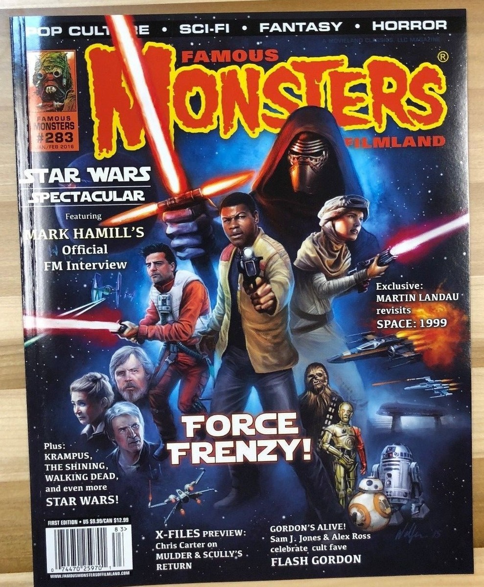 FAMOUS MONSTERS OF FILMLAND #283 (2016) Movieland Classics Magazine VF