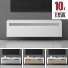 Lowboard TV Board TV Schrank Fernsehschrank Hängend Fernsehtisch Holz Sideboard