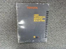 1989 Toyota Supra Hatchback Technical Bulletin Shop Service Repair Manual Turbo