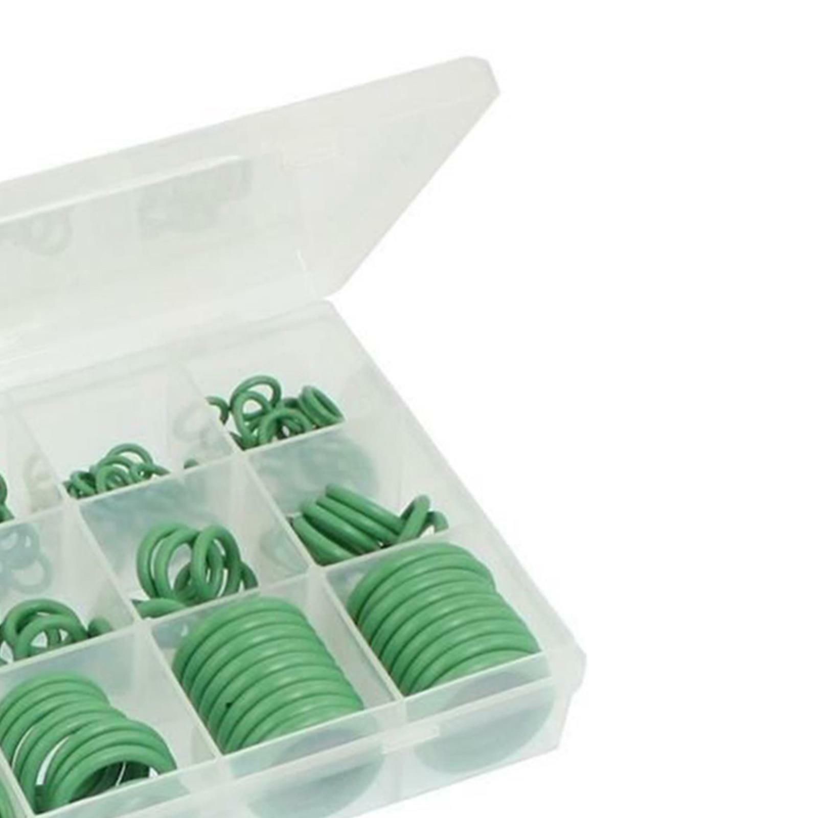 205PC HNBR ORings Set Car A/C Gasket Assortment Kit Repair Seal Metric