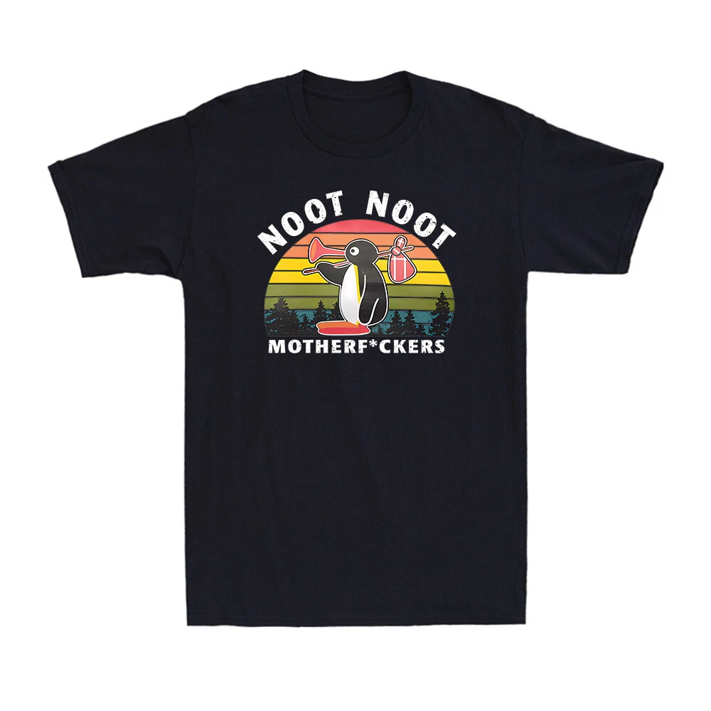Pingu Noot Noot Motherf*ckers Offensive Rude Funny Joke Men's Cotton T-Shirt
Opens in a new window o