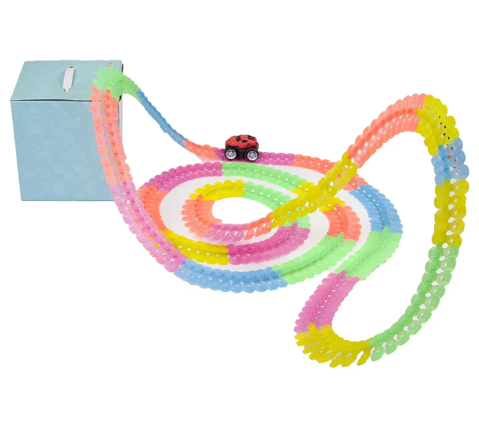 Mindscope Twister Tracks Neon Glow in The Dark 10 ft 130 pc add on - Image 2 of 3