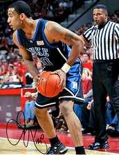 Dahntay Jones Auto Autograph Signed photo 8x10 Duke Blue Devils NBA