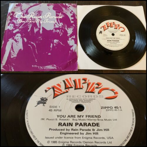 RAIN PARADE You Are My Friend 7” Vinyl-Opal Mazzy Star Clay Alison Rainy Day - Picture 1 of 11
