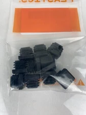 Prescott Plastics 3/4 Inch Square Plastic Plug, 0.75 Inch End Cap (Pack of 10)