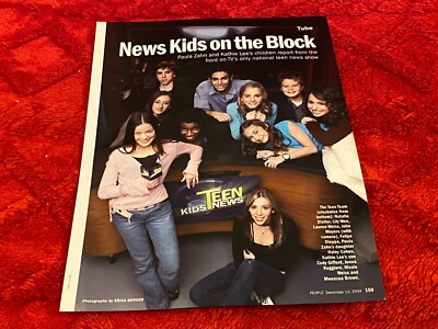 PEEP08 MAGAZIN WERBUNG 11X8'' TEENAGER KINDER NACHRICHTEN AUF DER RÖHRE