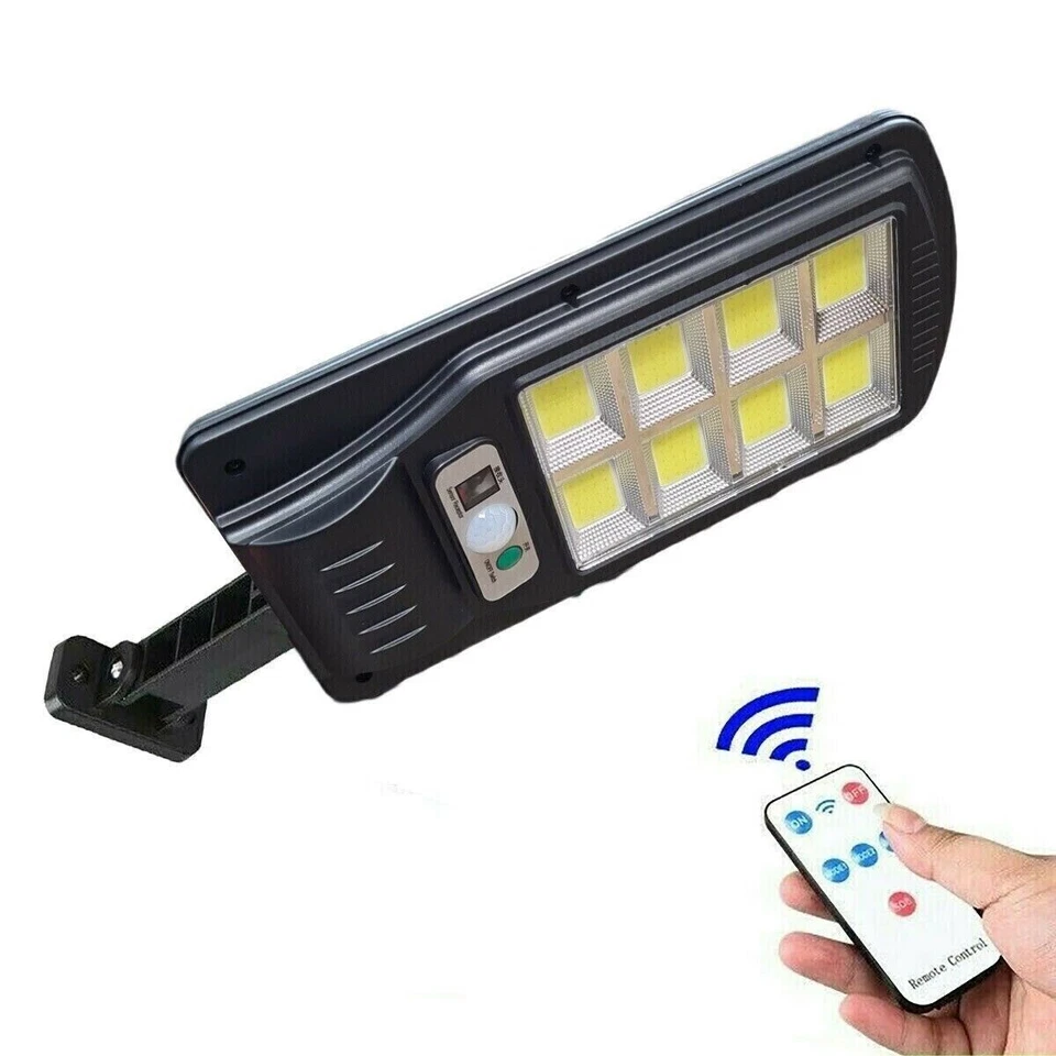 FARETTO SOLARE A LED ESTERNO CON SENSORE MOVIMENTO IP65 IMPERMEABILE GIARDINO - Immagine 4 di 4