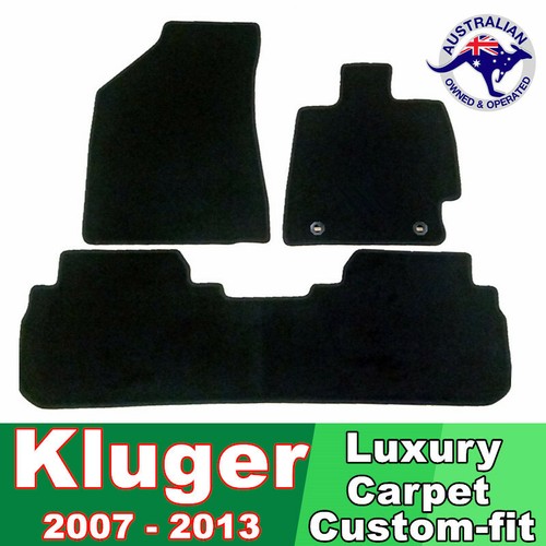 PREMIUM Prestige Carpet Car Floor Mats for Toyota Kluger 2007 2014