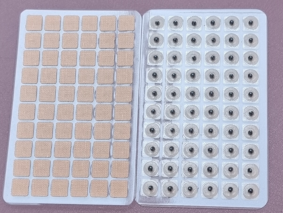 Acupuncture Ear Seeds Patches Crystals Accelerate Heal, pack 60 eBay