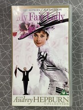 My Fair Lady, VHS Video , Audrey Hepburn, Rex Harrison, Cert U Movie