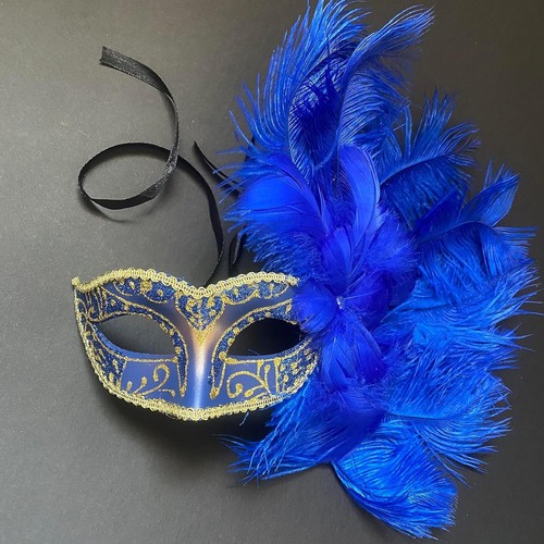 Maskerade Feder Maske Show Girl Karneval Karneval Kostüm Cosplay Verkleiden - Bild 35 von 47