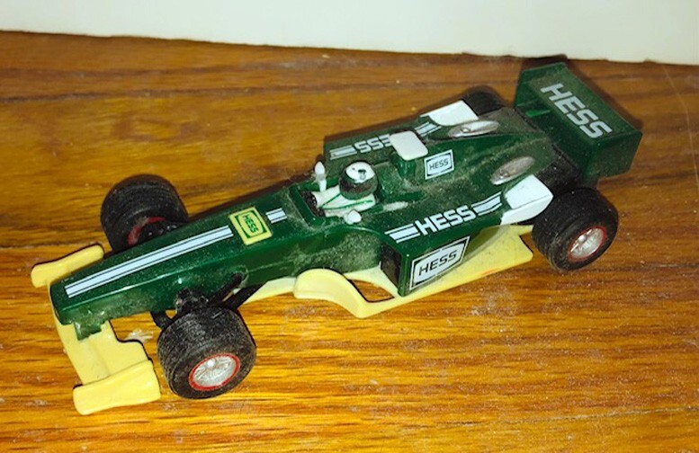Vintage 2003 Hess Formula One Green Race Car