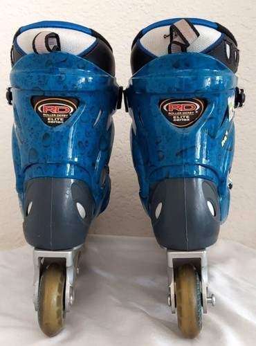 Roller Derby ProLine 900 Elite Series Inline Skates Blue & Black Sz 6 - Picture 3 of 10