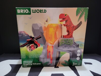 Dinosaur Erupting Volcano 36092 BRIO WORLD 2023 Sealed NEW