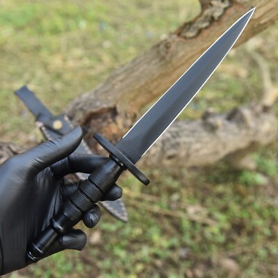 Fairbairn Sykes British Army Commando knife 2nd pattern steel handle With Sheath