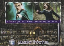 FOGLIO FRANCOBOLLI HARRY POTTER 2018 MNH