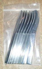 8 New US Airways First Class Silverware Envoy Knives Stainless Utensils Flatware