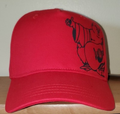 True Religion NEW W/TAGS Black Logo Embroidered Red Hat Cap  display picture 1