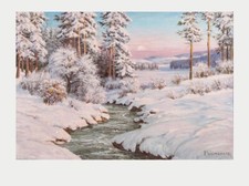 Paul Weimann - verschiedene Motive 1, auf Elfenbeinkarton, 30 x 40 cm