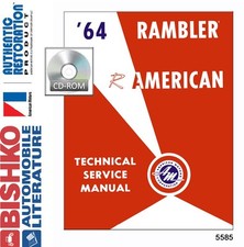 1964 Amc American Factory Shop Service Manual Cd 1964 Amc American Factory Shop Service Manual Cd
