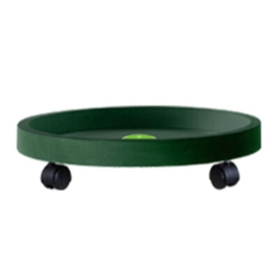 Plastic Plant Caddy - Blumentopfständer mit Rädern Rundes Gestell auf Rollen -