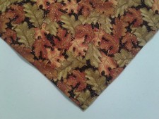Buster Brown, Autumn, Leaves, Sparkles, Dog Bandana, XS,M,L