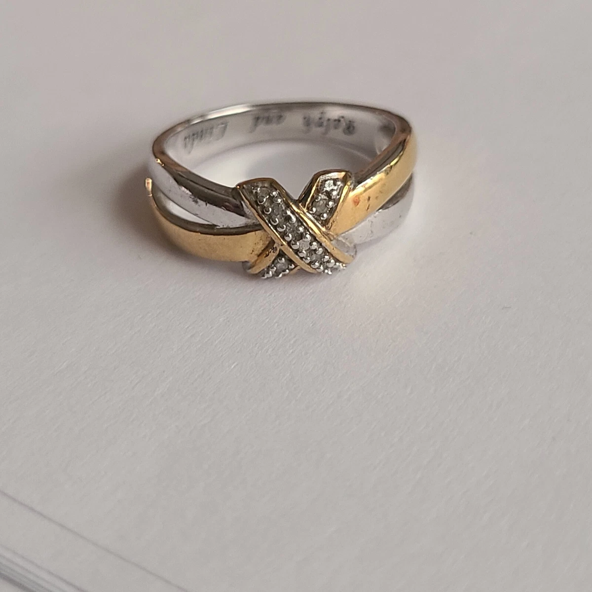 Bge 925 gold best sale ring