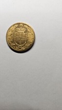 moneta oro 1882 umberto I re d'italia 20 lire