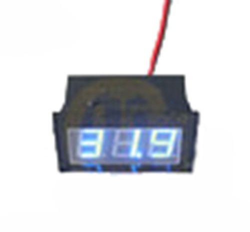 12V Blue LED Digital Voltmeter DC3.0-30V Auto - Picture 4 of 4