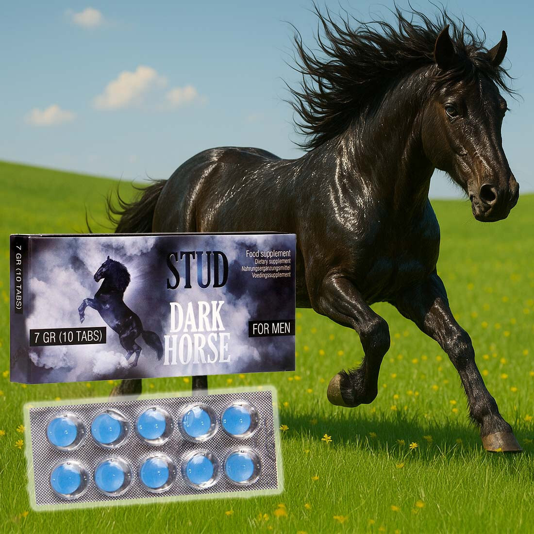 10x Blaue Pillen für Männer Jetzt bestellen natürlich "P129