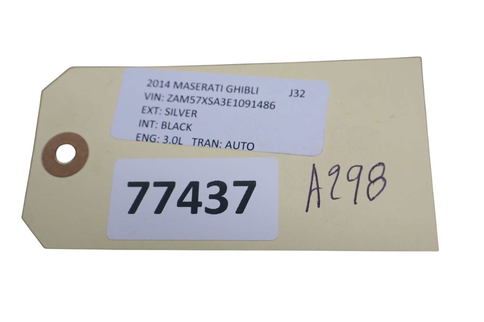 Maserati Ghibli 2014-2017 Front Left Seat control switch