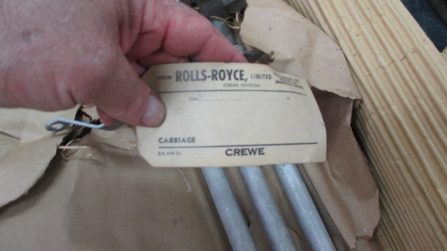 Rolls Royce Silver Shadow Seat Track NOS UB12979
