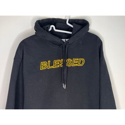 Puma X Neymar Jr Embroidered BLESSED Hoodie - Black Size M | eBay