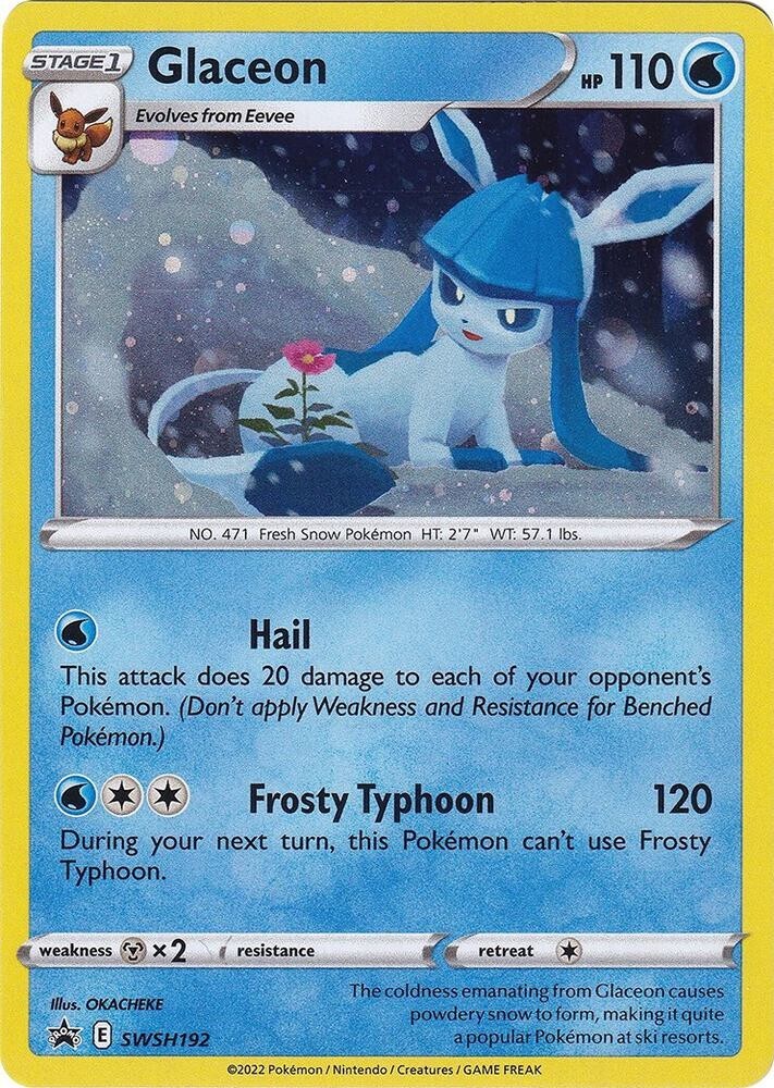 Glaceon Pokémon TCG Cards for sale | eBay