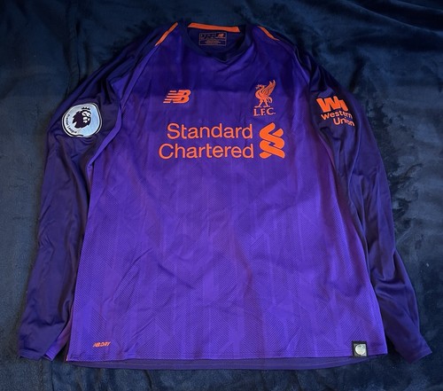 Liverpool FC 2018/19 Away Jersey Sadio Mane #10 Size Medium - Picture 2 of 7
