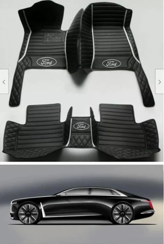 Fit for Ford F150 Full Cab 2004-2020 Custom Car Floor Mats Trunk Mats Waterproof - Bild 12 von 23