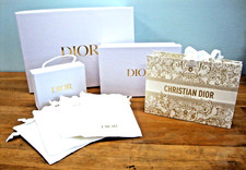 Dior Gift Boxes w/ Original Tissue 3 boxes and 5 bags Authentic Plus Atomizer