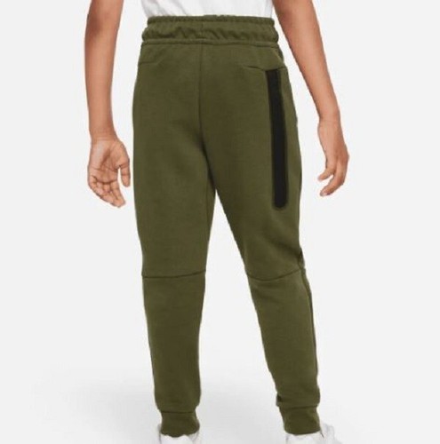 Pantalones de chándal Nike Tech polar para niños talla XL (18/20) verde oscuro CU9213 327 - Imagen 3 de 3