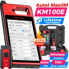 2025 Newest Autel MaxiIM KM100 Key Fob Programming Tool Immobilizer 700+ vehicle