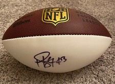 Troy Polamalu Pittsburgh Steelers Super Bowl Signed NFL Football PSA COA RARE A