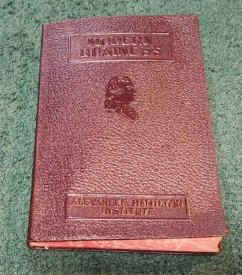 1935 FINANCIAL & BUSINESS STATEMENTS Alexander Hamilton Institute Business