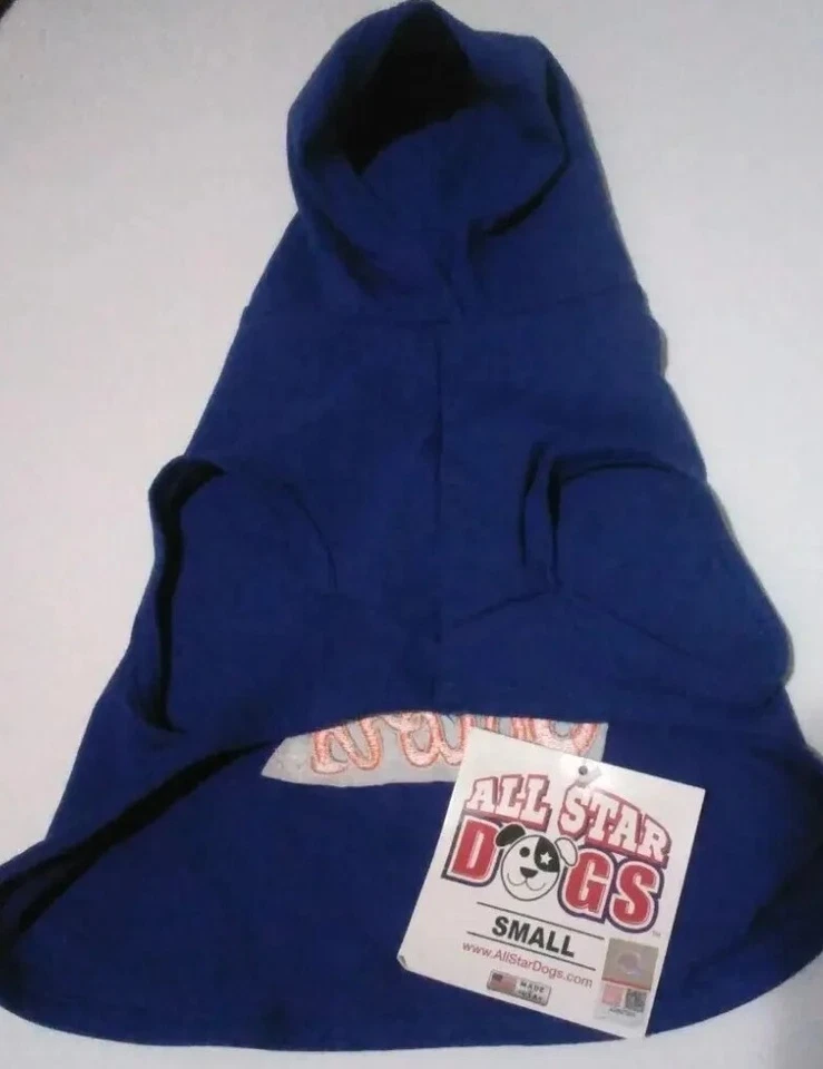 Camisa Universitaria All Star Dogs NCAA UF Gators Azul con Capucha Talla PEQUEÑA (12-20lbs)  Foto 4 de 4