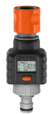 Gardena  Wassermengenzähler 4 Funktionen Wasserzähler inkl. Batterie 8188-20 NEU