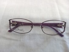 Joan Collins 9749 Purple 53-17-135 mm Womens Eyeglass Frame New