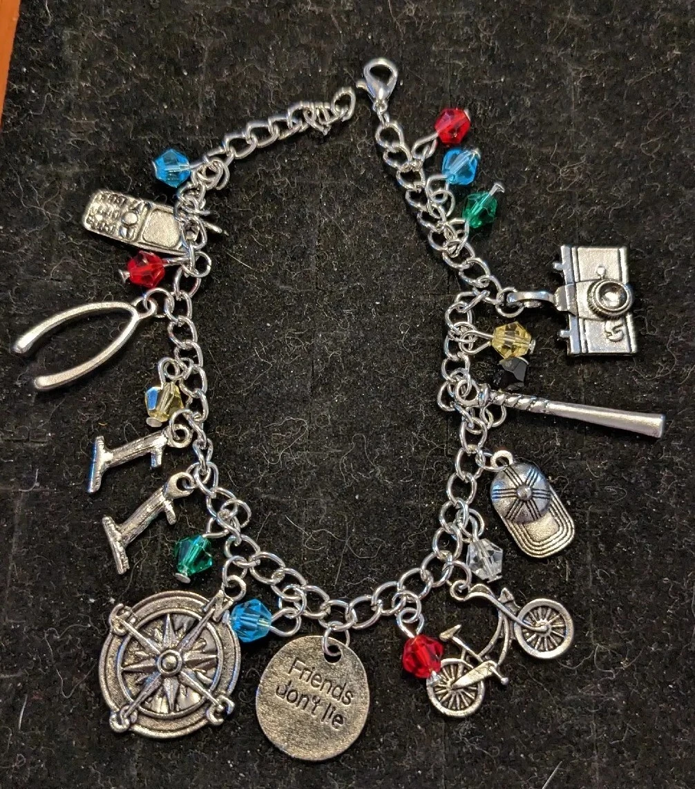 Stranger Things Inspired Charm Bracelet