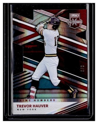2020 Elite Extra Edition Prime Numbers C Die Cut #51 Trevor Hauver YANKEES /6