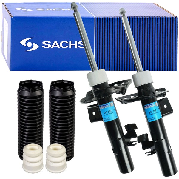 2X Sachs StossdäMpfer + Service-Kit Vorne FüR Galaxy 2 Mondeo 4 S-MAX 1.6-2.5-image